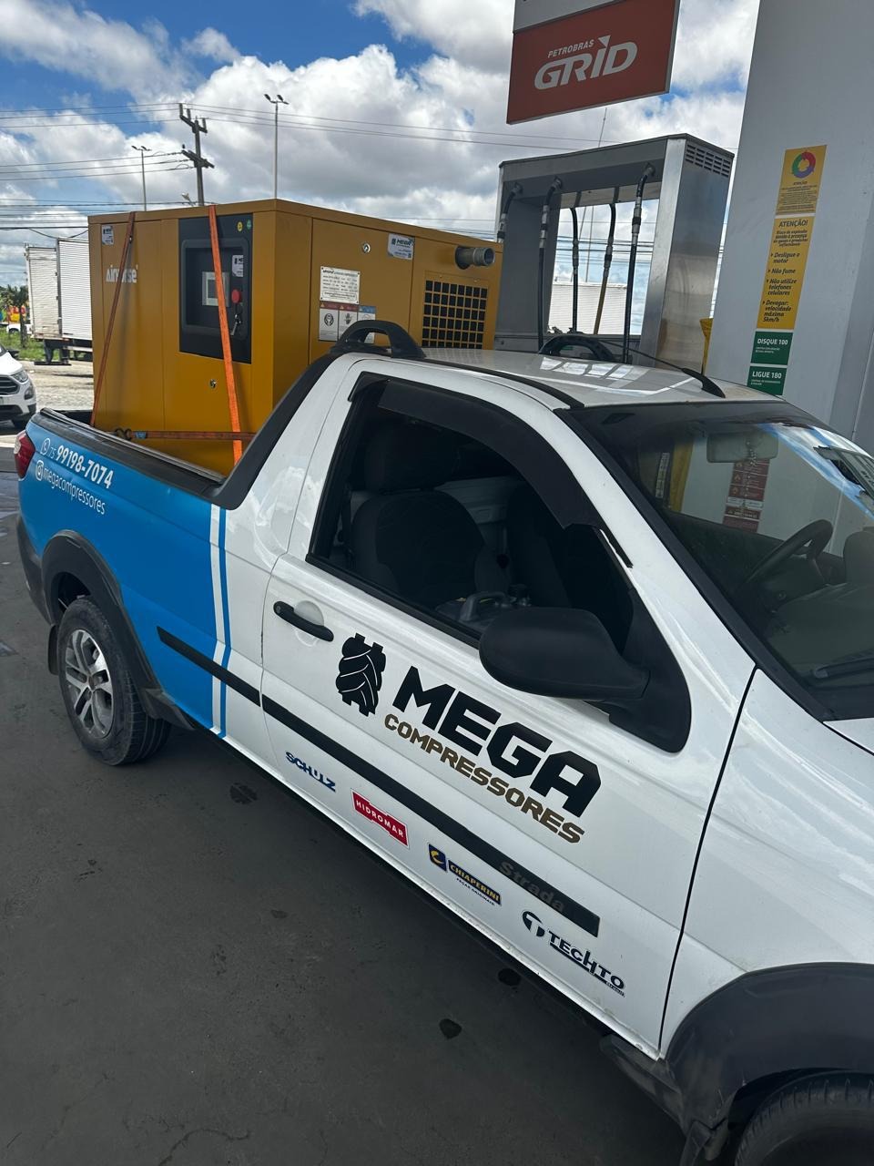 Foto da Mega Compressores